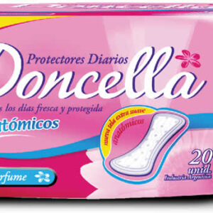 Doncella Protector Diario Anatómico sin perfume x20