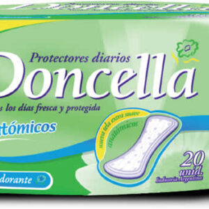 Doncella Protector Diario Anatómico c/perfume x20