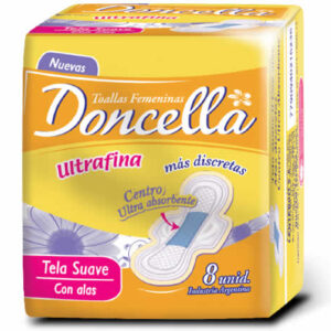 Doncella Toallita Ultrafina c/Alas x8