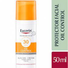 Eucerin Sun Protección Solar Facial Oil Control  Anti Brillo FPS30 Gel x50ml